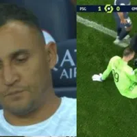 Keylor Navas estuvo cerca de entrar pero Galtier decidió mantener a Donnarumma en el arco del PSG