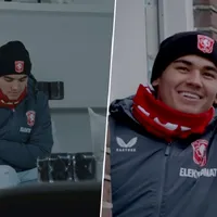 Manfred Ugalde actuó en una publicidad del Twente.