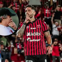 Jonathan Moya le hizo un feo gesto a los manudos.
