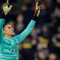 Keylor Navas dejó su arquería en cero en goleada del PSG