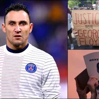 Keylor Navas se suma a las protestas por el asesinato de George Floyd