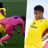 Real Madrid 0-1 Cádiz: Sergio Ramos propinó terrible rodillazo al Choco Lozano y lo obliga a salir [VIDEO]