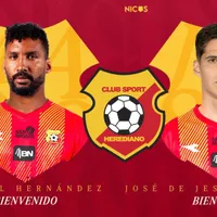 Herediano asusta: Marcel Hernández y Tepa González mandan mensaje a sus rivales