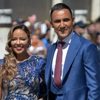 Keylor Navas y su esposa “ocultaron su estrés” en boda de Sergio Ramos