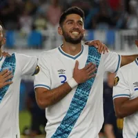 Nicolas Samayoa con la Selección de Guatemala.