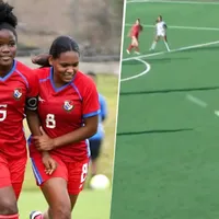 Golazo de Panamá contra Gibraltar se viraliza hasta Inglaterra: "¡No le dio chances a la arquera!"