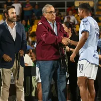 Artavia festejó su primer título como presidente de Saprissa.