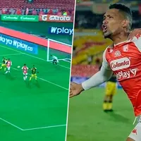 Ronaldo Dinolis sigue en racha goleadora en Colombia [VIDEO]