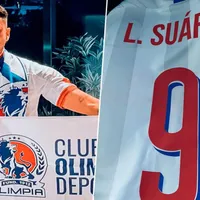 ¿Luis Suárez y Josema Giménez? Aficionados de Olimpia