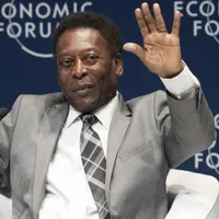 Pelé dio la bienvenida al Capi Ruiz a su Santos