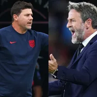Thomas Christiansen y Mauricio Pochettino.