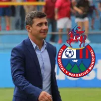 Sebastián Bini como DT de Municipal