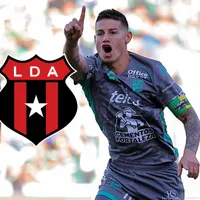 James Rodríguez en el León de México.
