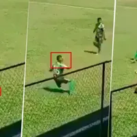 Viral: futbolista finge ser agredido en Guatemala de manera insólita [VIDEO]