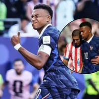 Se hizo viral: Cáceres, el jugador de Paraguay agredido por Mbappé, reveló la inesperada broma que le hizo la estrella de Francia