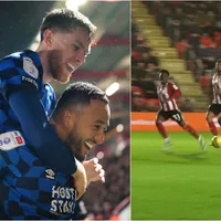 Nathaniel Mendez-Laing se lució con gol y asistencia en Derby County (VIDEO)