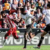 Antony Choco Lozano debutó con Almería aunque no fue de la mejor manera
