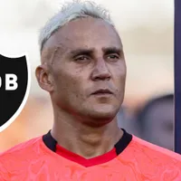 Keylor Navas con la camisa de Newell's.
