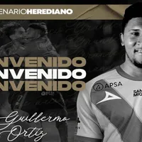 José Guillermo Ortiz regresa a Herediano