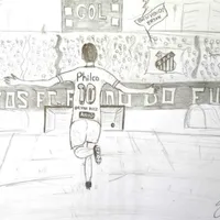 Fanáticos del Santos idolatran a Bryan Ruiz en dibujos