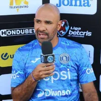 Ninrod Medina salió molesto con el arbitraje del Olimpia vs Motagua