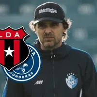 Andrés Carevic habló antes del partido contra Cartaginés. (Foto: La Nación)