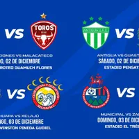 Apertura 2023 de Guatemala: Cruces y fechas de los cuartos de final de la Liga Nacional