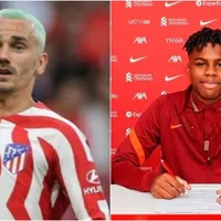 Antoine Griezmann manda saludo de felicitación a Keyrol Figueroa
