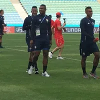 Panamá reconoció a medias césped del estadio Fisht
