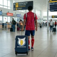 Futbolista tico se marcha a Brasil.