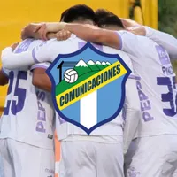 festejo de gol de comunicaciones