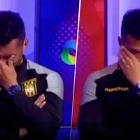 Video: Rolando Blackburn llora desconsolado en televisión boliviana