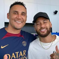 neymar junior-keylor navas-psg