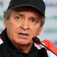 Machillo Ramírez en conferencia de prensa.