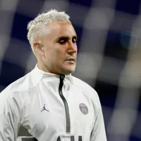 Keylor Navas fue suplente en la goleada del PSG