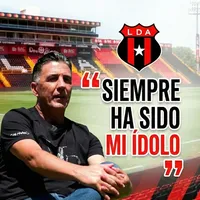 A Pablo Izaguirre le preguntaron por el mejor jugador que vio en Alajuelense y no lo dudó: "Siempre ha sido mi ídolo"