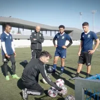 Jóvenes panameños llamaron la atención en campamento de un club histórico de España