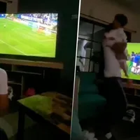 Viral: así festejó Bryan Moya la clasificación del Olimpia con su hijo
