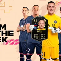 Keylor Navas aparece en equipo de la semana del FIFA 22