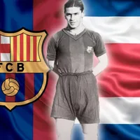 Morera Soto, el tico que brilló en Barcelona y dio el comienzo a los legionarios en Europa