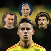 Entre Keylor Navas, Manuel Neuer y Casillas: James Rodríguez eligió al mejor portero con el que jugó
