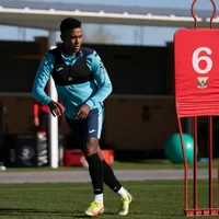 Yoel Bárcenas volvió a entrenarse con Leganés tras su lesión