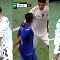 El encontronazo entre Edwin Rodríguez y Edson Álvarez en el amistoso ante México y Honduras [VIDEO]