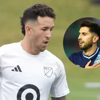 Aarón Herrera y Nicolás Samayoa, jugadores de la Selección de Guatemala.