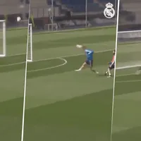 ¡No lo dejen ir! Mira el impresionante paradón de Keylor en práctica del Madrid