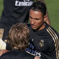 La actitud de Keylor Navas en su último entreno con Real Madrid