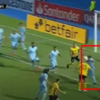 Amargo debut: Roberto Domínguez provocó un penal en contra y salió de cambio
