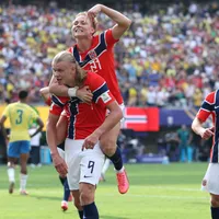Noruega hizo historia y eliminó a Brasil con un doblete de Haaland: goles y resumen del partido por el Mundial 2026
