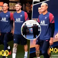 La broma de Keylor a Icardi y Di María: "Mala leche, te pasaste"