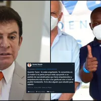 Nasralla le advierte a Tyson Nuñez: "Te convertirás en un traidor a la patria"